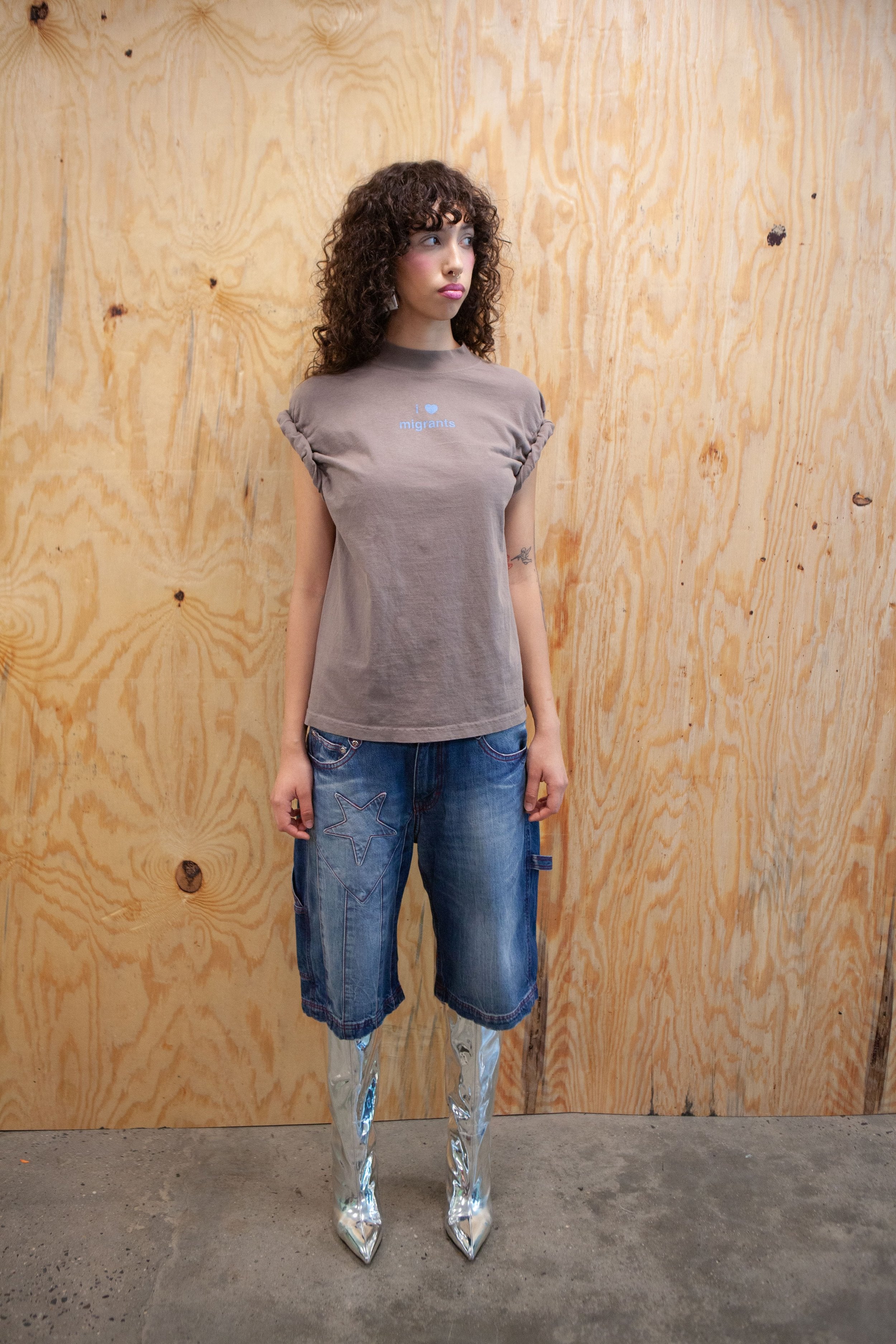 i love migrants Big Tee