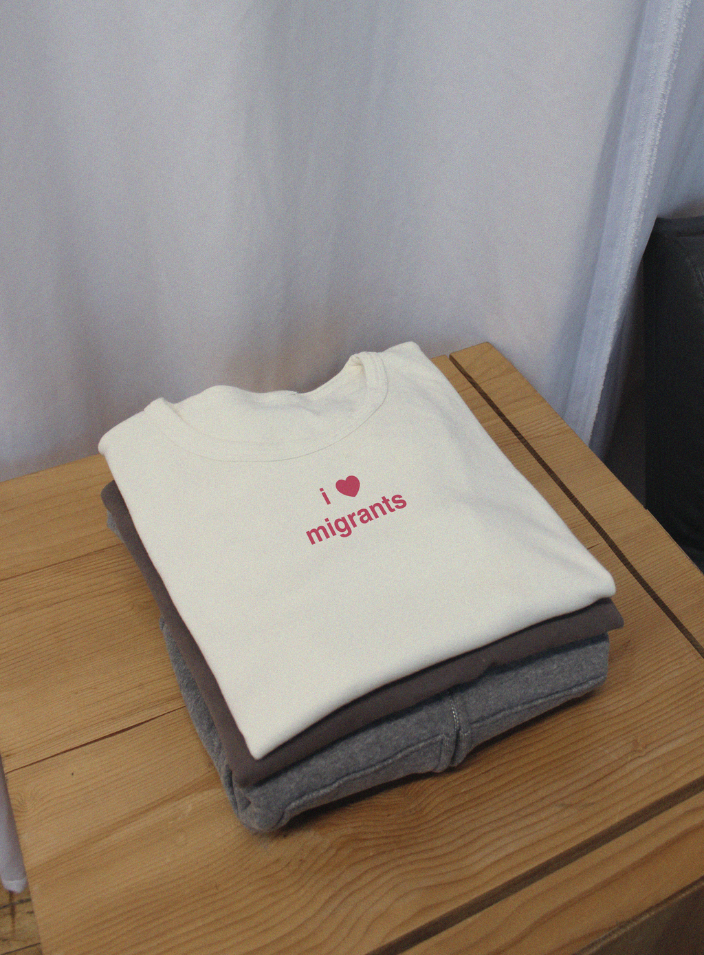 i love migrants Baby Tee